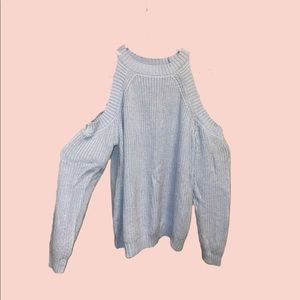 Forever 21 Cold Shoulder Plus Size Sweater